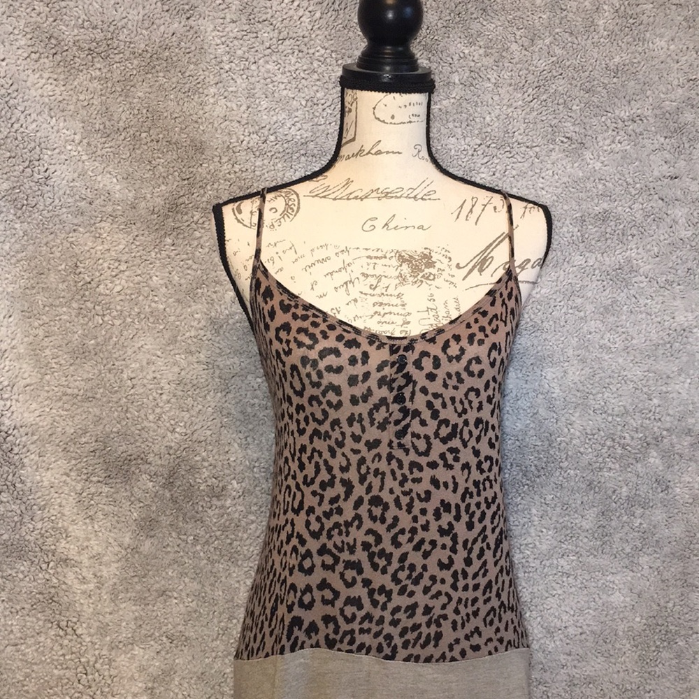 Maurice’s Leopard print racer back tank sz xxl
